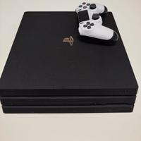 ps4 pro nera lente nuova