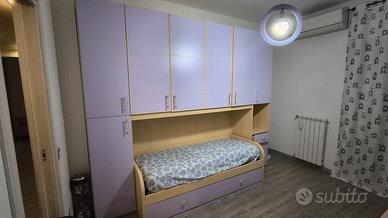 Cameretta a ponte con doppio letto