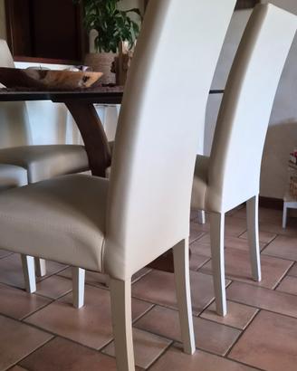 set 6 sedie da pranzo