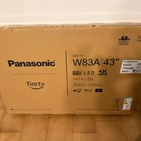 Panasonic smart tv w83a 43” 4k