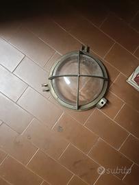 Portalampada da esterno tipo " da nave"