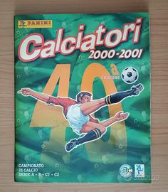 ALBUM CALCIATORI PANINI 2000 01 COMPLETO 