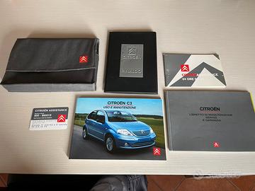 Libretto uso e manutenzione citroen C3 2005