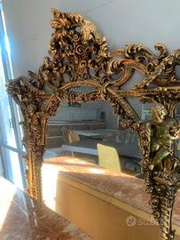 Magnifica console antica con specchiera