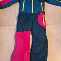 Tuta da sci bambina Decathlon tg 8 anni 