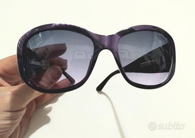 Occhiali da sole Bulgari viola perlati