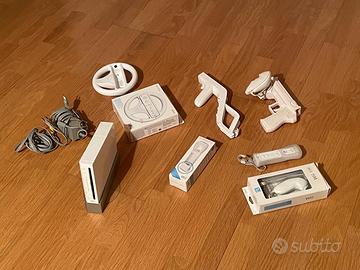 Console wii, accessori e videogiochi