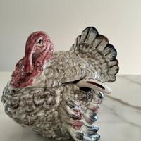 Zuppiera vintage in ceramica di Bassano del Grappa