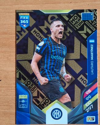 Card Panini FIFA365 stagione 2025-26 Lautaro Inter