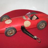 ferrari cox motore a scoppio tether car