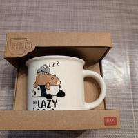 Tazza in ceramica "The Lazy Team" -Legami
