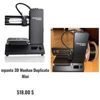 stampante 3d duplicator i3 mini pagata 299