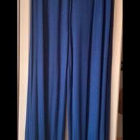 Pantaloni donna a palazzo azzurro 