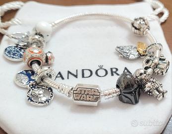 star wars bracciale e charm
