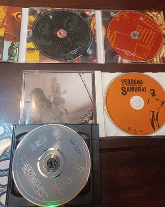5 cd del gruppo rock Verdena