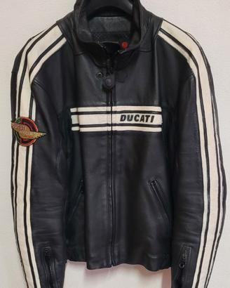 Giacca giubbotto in pelle Dainese Ducati tg. 48/50
