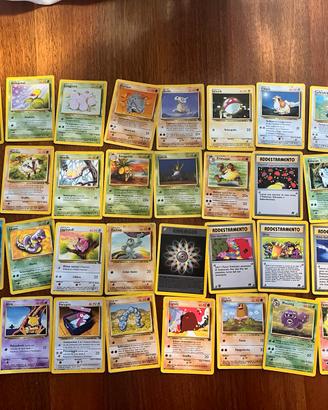 Carte pokemon vintage 99-2000