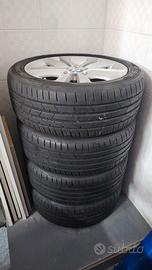 4 Cerchi Originali Bmw 17 con gomme estive 
