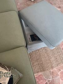Divano letto 3 posti matrimoniale + pouf