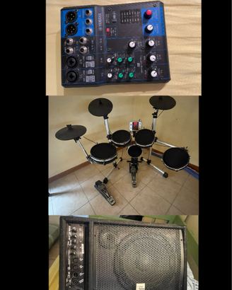 MILLENIUM MPS 150X+YAMAHA MG  06+THE BOX MA120MKII