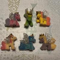 Collezione di 6 My Little Pony morbidi