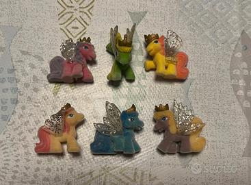 Collezione di 6 My Little Pony morbidi