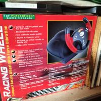 Play station 2 + Racing Wheel + 5 DVD + Play sony 