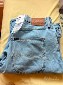 Jeans estivo uomo corto celeste Lee