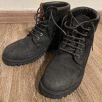 Scarponcini Lumberjack tg 41 in vera pelle