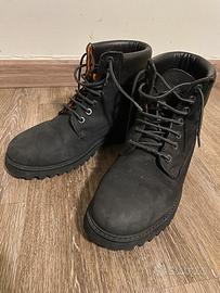 Scarponcini Lumberjack tg 41 in vera pelle