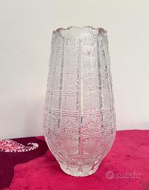 Vaso in cristallo di Boemia certificato