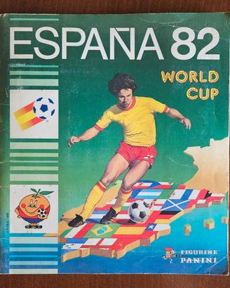 Album Figurine Panini Mondiale Spagna 82 + Poster