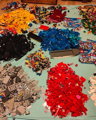 Grande lotto di 20 kg di Lego sfuso