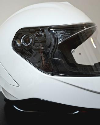 Casco moto integrale Premier Hyper U8 Bianco- Fibr