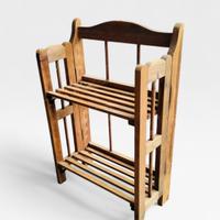 Scaffale legno portaoggetti 