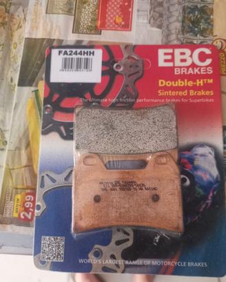 Pastiglie freno moto x pinza Brembo serie oro