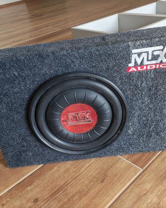 Subwoofer amplificato mtx rtf10p 25