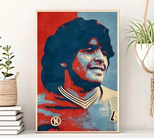 Poster Maradona NUOVO 30*40