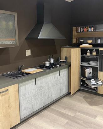 Cucina Snaidero moderna industrial pari al nuovo c