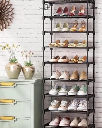 scarpiera scaffale armadio espositore shop scarpe 