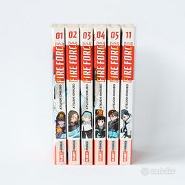 Fire Force - Manga Lotto 6 Volumi (1-5,11)