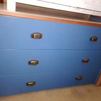 Cassettiera e comodino vecchia marina