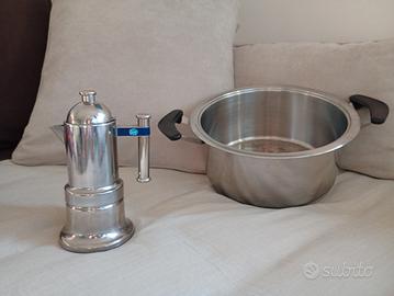 Set caffettiera e pentola AMC