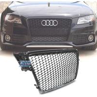 GRIGLIA AUDI A4 B8 08-11 LOOK RS NERO LUCIDO