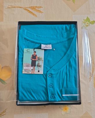 PIGIAMA UOMO CAPRICCI T.XXL SPALLA LARGA VERDE 