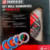 Parkside Set mole diamante 4pz