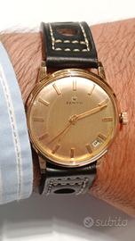 Orologio Zenith SEALS TWICE monoblocco in ORO 18KT