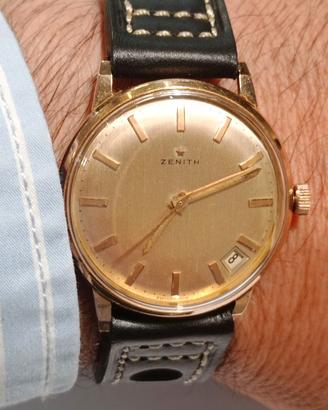 Orologio Zenith SEALS TWICE monoblocco in ORO 18KT