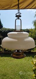 Lampadario a lanterna American Coop 1850
