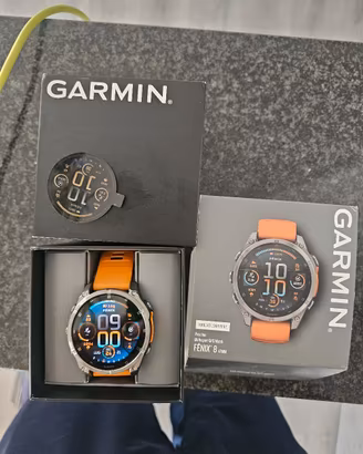 garmin 47 mm, fenix 8 - AMOLED, Titanio